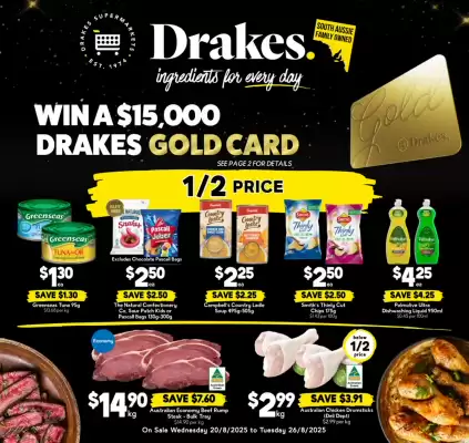 Drakes catalogue (valid until 26-08)