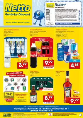 Netto Getränke Discount Prospekt (gültig bis 23-08)