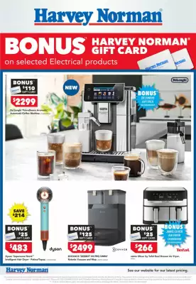 Harvey Norman catalogue (valid until 22-08)