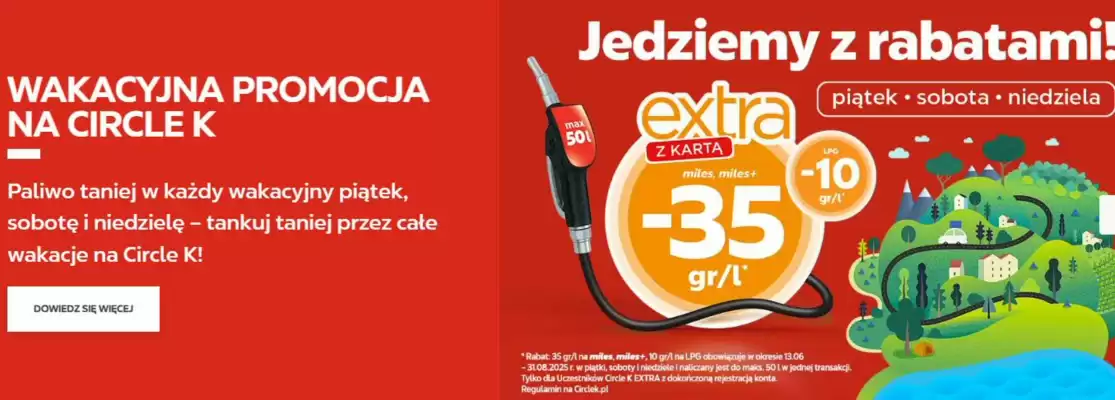 Circle K gazetka (ważność do 31-08)