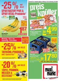 Maximarkt Flugblatt woche 34 Seite 1