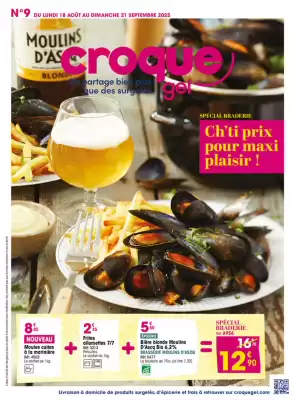 Catalogue Croque Gel