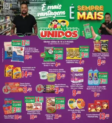 Catálogo Supermercados Unidos (válido até 31-08)
