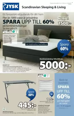JYSK reklamblad