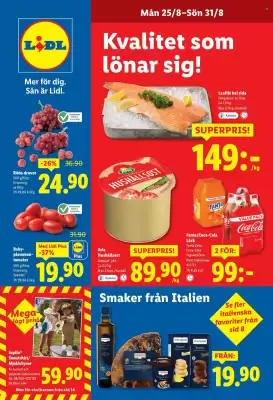 Lidl reklamblad
