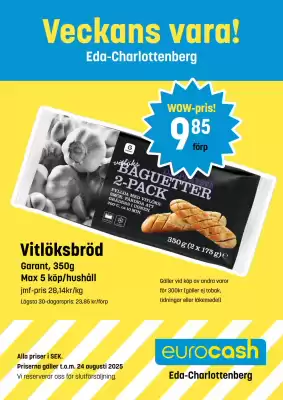 Eurocash kundeavis (gyldig til 24-08)