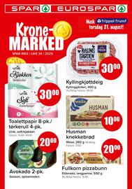 Eurospar Kundeavis uke 34 Side 1