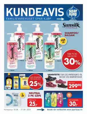 Sparkjøp kundeavis (gyldig til 31-08)