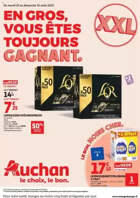 Catalogue Auchan Drive (valable jusqu'au 31-08)