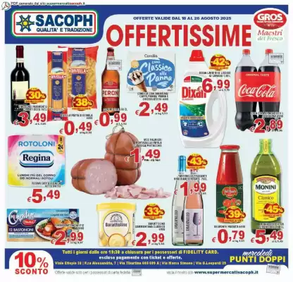Volantino Sacoph (valido fino al 26-08)