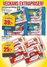 Extra Mjällby Stormarknad reklamblad vecka 34 Sida 8