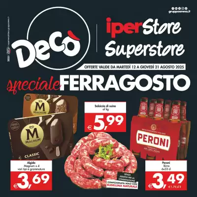 Volantino Deco Superstore (valido fino al 21-08)