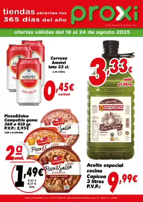 Folleto Proxi (válido hasta el 24-08)