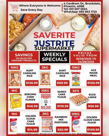 Saverite catalogue week 34 Page 1