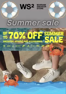 Warsaw sneaker store akciós újság (érvényes eddig: 18-09)