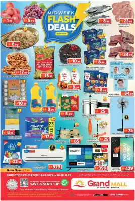 Grand Mall Sharjah catalogue (valid until 20-08)