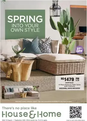 House & Home catalogue (valid until 7-09)