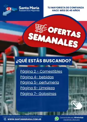 Catálogo Santa Maria (válido hasta 23-08)