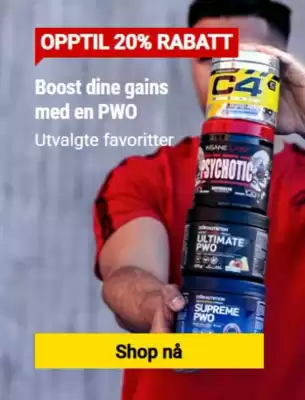 Gymgrossisten kundeavis (gyldig til 23-08)