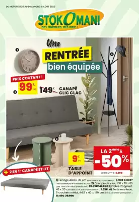 Catalogue Stokomani (valable jusqu'au 31-08)