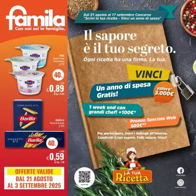 Volantino Famila (valido fino al 3-09)