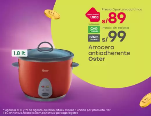 Catálogo Tottus (válido hasta 19-08)