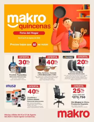 Catálogo Makro (válido hasta 21-08)