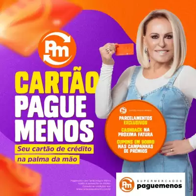 Catálogo Supermercados Pague Menos (válido até 31-08)
