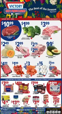 Victory Meat Market flyer (valid until 31-08)