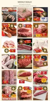 Roberts Fresh and Boxed Meats flyer (valid until 31-08)