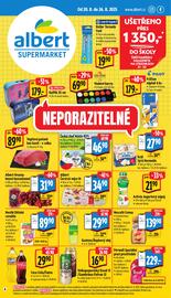 Albert leták | Supermarket Strana 1