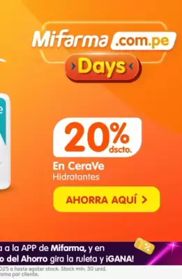 Catálogo Mifarma (válido hasta 31-08)