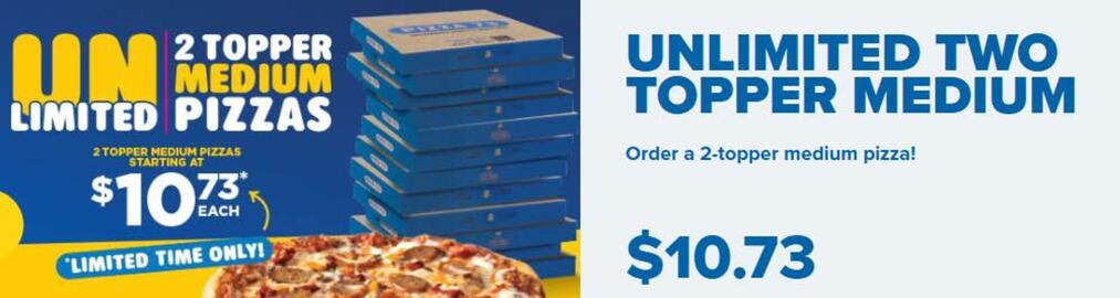 Pizza 73 flyer week 34 Page 2