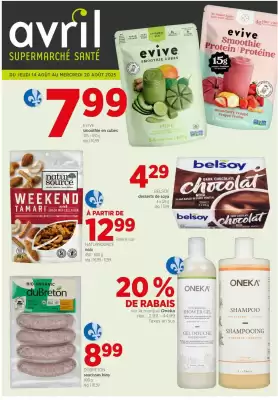 Avril flyer (valid until 20-08)