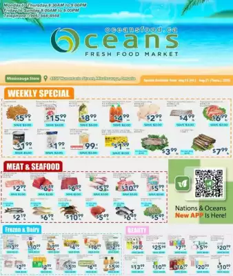 Oceans Fresh Food Market flyer