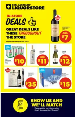 Real Canadian Liquorstore flyer