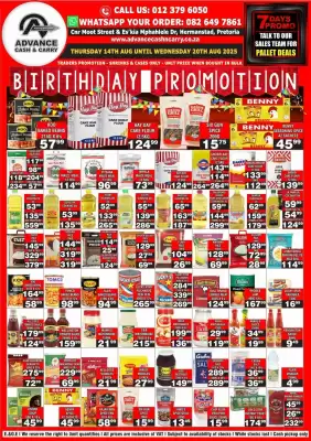 Advance Cash n Carry catalogue