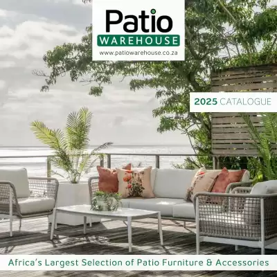 Patio Warehouse catalogue (valid until 31-12)