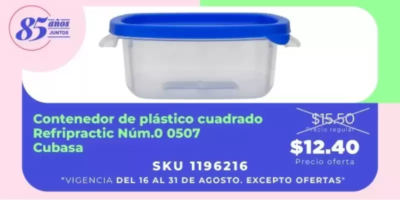 Catálogo Almacenes Anfora (válido hasta 31-08)