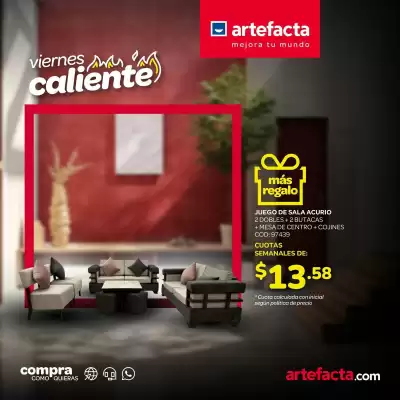 Catálogo Artefacta (válido hasta 31-08)