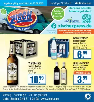 Zisch Prospekt (gültig bis 23-08)