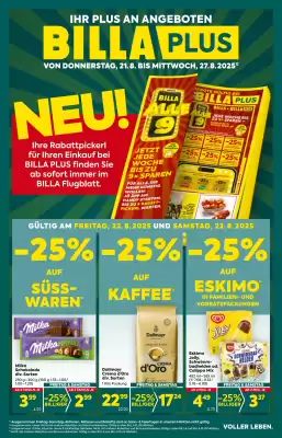 Billa Corso Flugblatt (gültig bis 27-08)