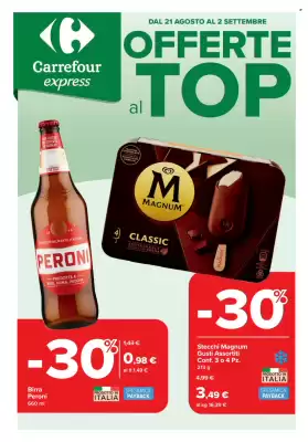 Volantino Carrefour Express (valido fino al 2-09)
