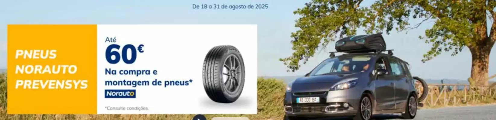 Folheto Norauto (válido até 31-08)