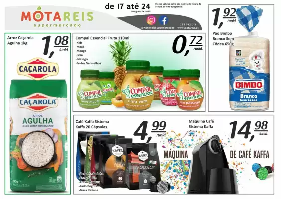 Folheto Mota Reis (válido até 24-08)