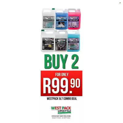 West Pack Lifestyle catalogue (valid until 22-09)