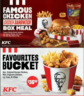 KFC flyer (valid until 20-08)