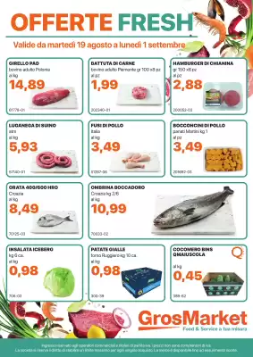 Volantino GrosMarket (valido fino al 1-09)