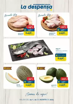 Folleto Supermercados La Despensa (válido hasta el 25-08)