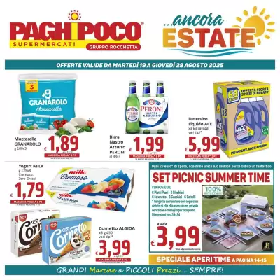 Volantino Paghi Poco (valido fino al 28-08)